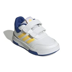 Sale Sneakers primi passi bianche da bambino con dettagli gialli e blu Tensaur Sport 2.0 CF I Bambino Scarpe Con Strappo Bambino|Primi Passi Bambino