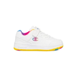 Best Sneakers ragazza bianca con dettagli multicolore Rebound Low Bambino Sneakers Sportive Bambina|Scarpe Ragazza