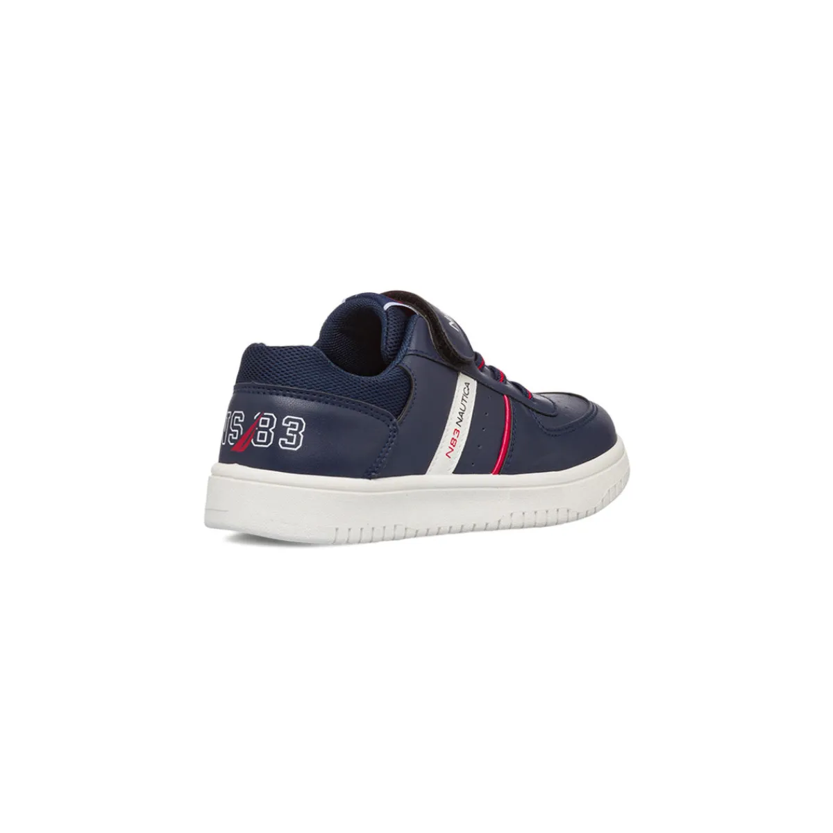Outlet Sneakers ragazzo blu navy con dettagli rossi e bianchi e logo Bambino Sneakers Bambino|Scarpe Ragazzo