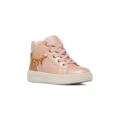 New Sneakers rosa da Bambina con dettagli glitter e ciondolo LOVE Bambino Sneakers Bambina