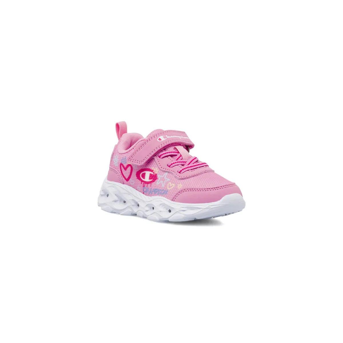 Sale Sneakers rosa da Bambina con strappo e luci Bambino Scarpe Sportive Da Bambino|Sneakers Sportive Bambina