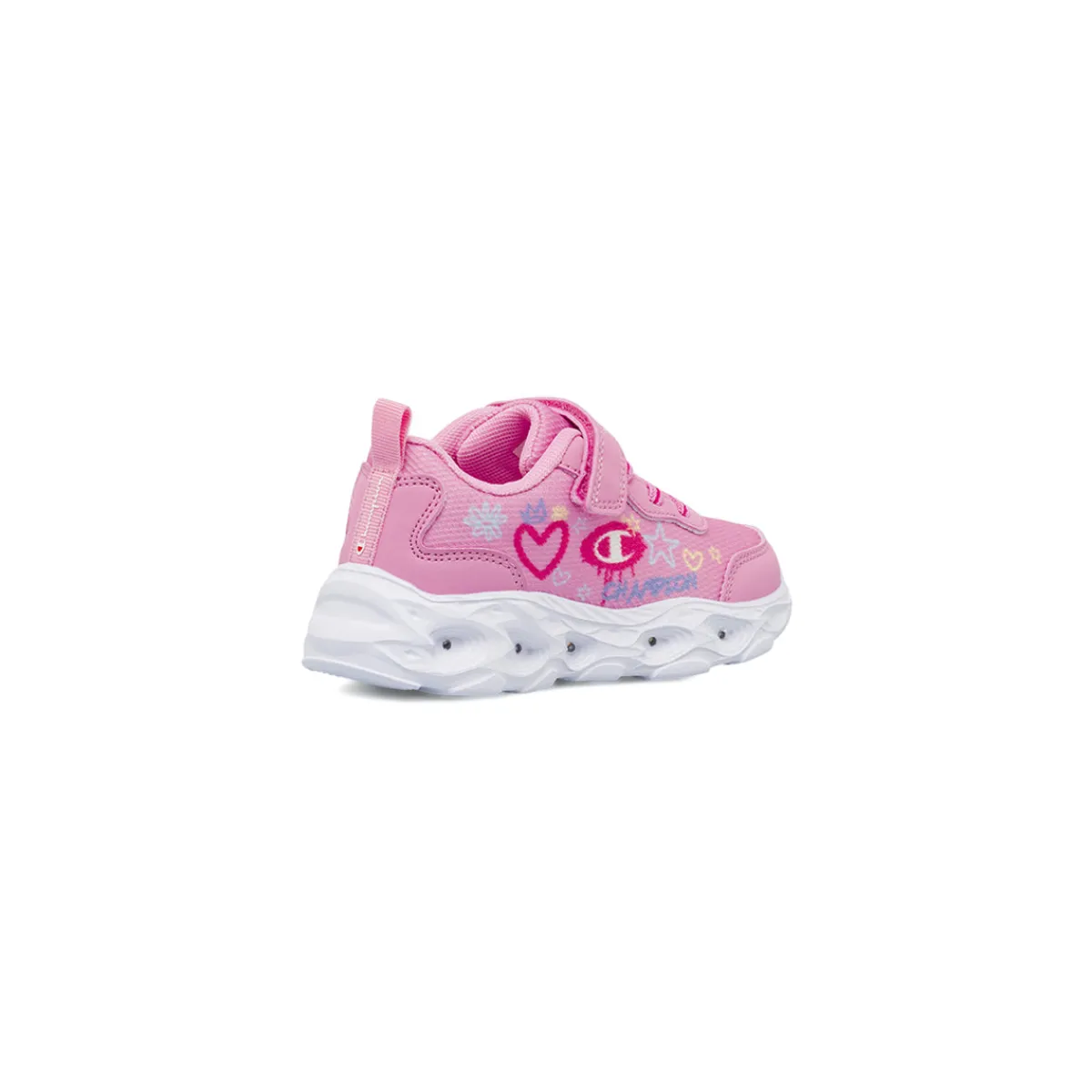 Sale Sneakers rosa da Bambina con strappo e luci Bambino Scarpe Sportive Da Bambino|Sneakers Sportive Bambina