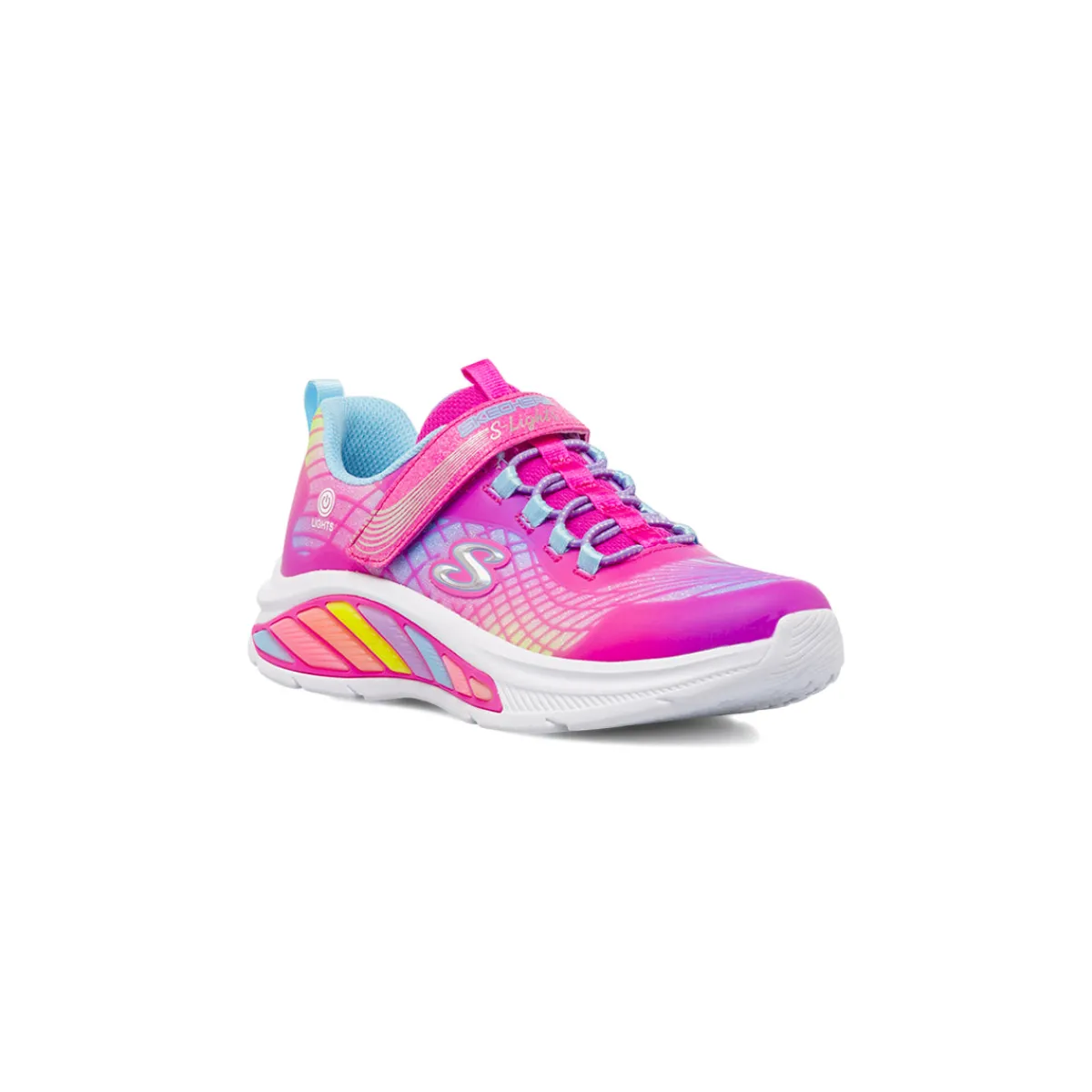 New Sneakers rosa da bambina con luci S Lights Rainbow Bambino Scarpe Sportive Da Bambino|Sneakers Sportive Bambina