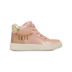 New Sneakers rosa da Bambina con catena LOVE Bambino Sneakers Bambina
