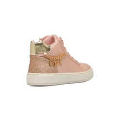 New Sneakers rosa da Bambina con catena LOVE Bambino Sneakers Bambina