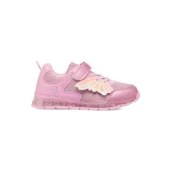 Sale Sneakers rosa da bambina con luci e dettagli iridescenti Bambino Sneakers Bambina|Scarpe Con Strappo Bambina