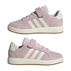 Hot Sneakers Rosa da Bambina e Ragazza in tessuto effetto scamosciato GRAND COURT 00s Bambino Scarpe Sportive Da Bambino|Sneakers Sportive Bambina