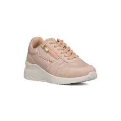 Outlet Sneakers rosa da Donna con zip Donna Sneakers Donna