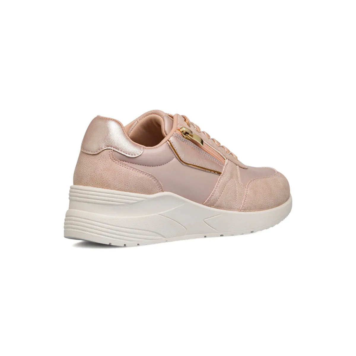 Outlet Sneakers rosa da Donna con zip Donna Sneakers Donna
