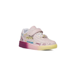 Clearance Sneakers rosa da ragazza con stampe multicolor Bambino Scarpe Ragazza|Sneakers Bambina