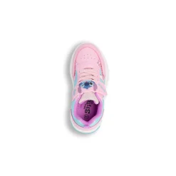 Sale Sneakers rosa e azzurre da Bambina con Luci e patch Bambino Sneakers Bambina|Scarpe Con Strappo Bambina