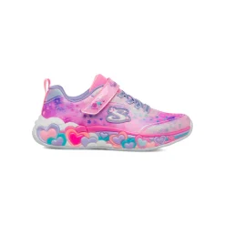 Discount Sneakers rosa e azzurro da bambina con cuori e luci Eternal Heart Bambino Sneakers Sportive Bambina|Scarpe Sportive