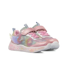 Outlet Sneakers rosa glitter da Bambina con Luci nella suola Bambino Sneakers Bambina|Scarpe Con Strappo Bambina