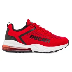 Hot Sneakers rosse da uomo con ammortizzazione ad aria Nimble Uomo Sneakers|Scarpe Sportive