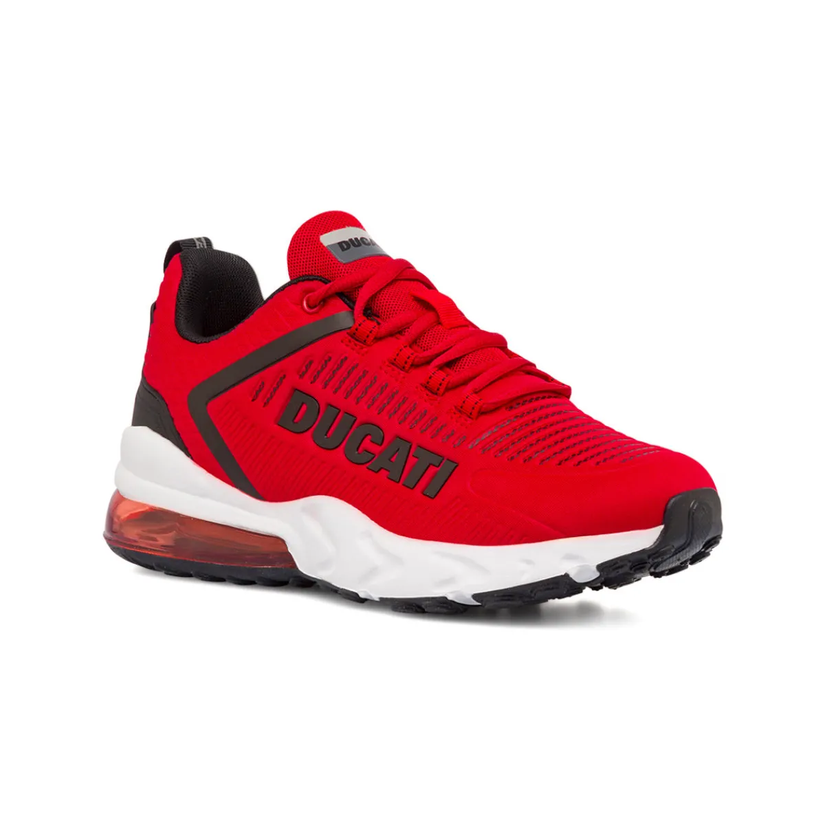 Hot Sneakers rosse da uomo con ammortizzazione ad aria Nimble Uomo Sneakers|Scarpe Sportive
