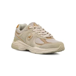 Outlet Sneakers Rétro beige da Uomo con inserti effetto scamosciato StormGrip Uomo Sneakers Retro Running|Sneakers Rétro