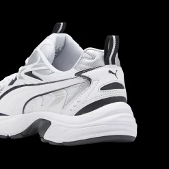 Best Sneakers Rétro bianche da uomo con dettagli argento e neri Milenio Tech Uomo Sneakers Retro Running|Scarpe Da Running