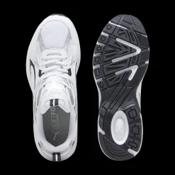 Best Sneakers Rétro bianche da uomo con dettagli argento e neri Milenio Tech Uomo Sneakers Retro Running|Scarpe Da Running