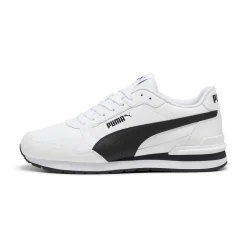 Online Sneakers Rétro bianche da Uomo con logo laterale nero in contrasto Runner v4 Uomo Sneakers Retro Running|Sneakers Rétro