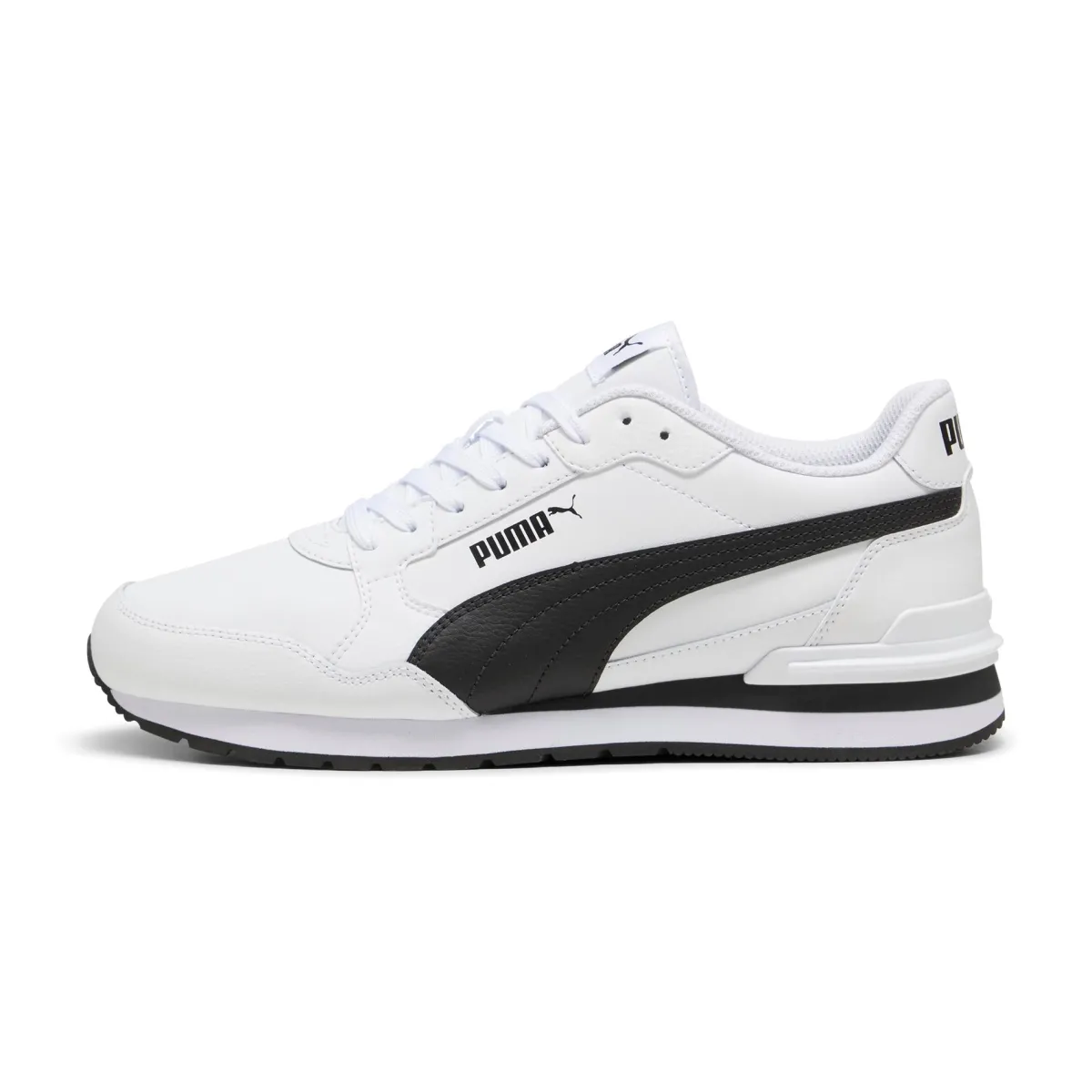 Online Sneakers Rétro bianche da Uomo con logo laterale nero in contrasto Runner v4 Uomo Sneakers Retro Running|Sneakers Rétro