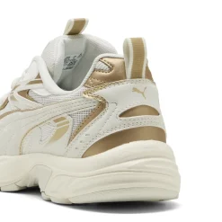 Sale Sneakers Rétro biannco off-white e oro da Donna Milenio Tech Donna Sneakers Rétro|Sneakers Retro Running