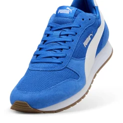 New Sneakers Rétro casual blu con dettagli bianchi da Uomo Uomo Sneakers Retro Running|Sneakers Rétro