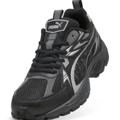 Online Sneakers Rétro nere e argento da Donna Milenio Tech Donna Sneakers Retro Running|Sneakers Rétro