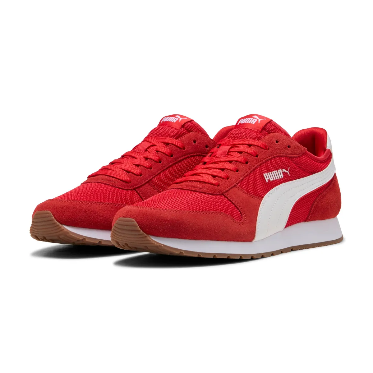 Hot Sneakers Rétro rosse da Uomo in tessuto con logo Uomo Sneakers Retro Running|Sneakers Rétro