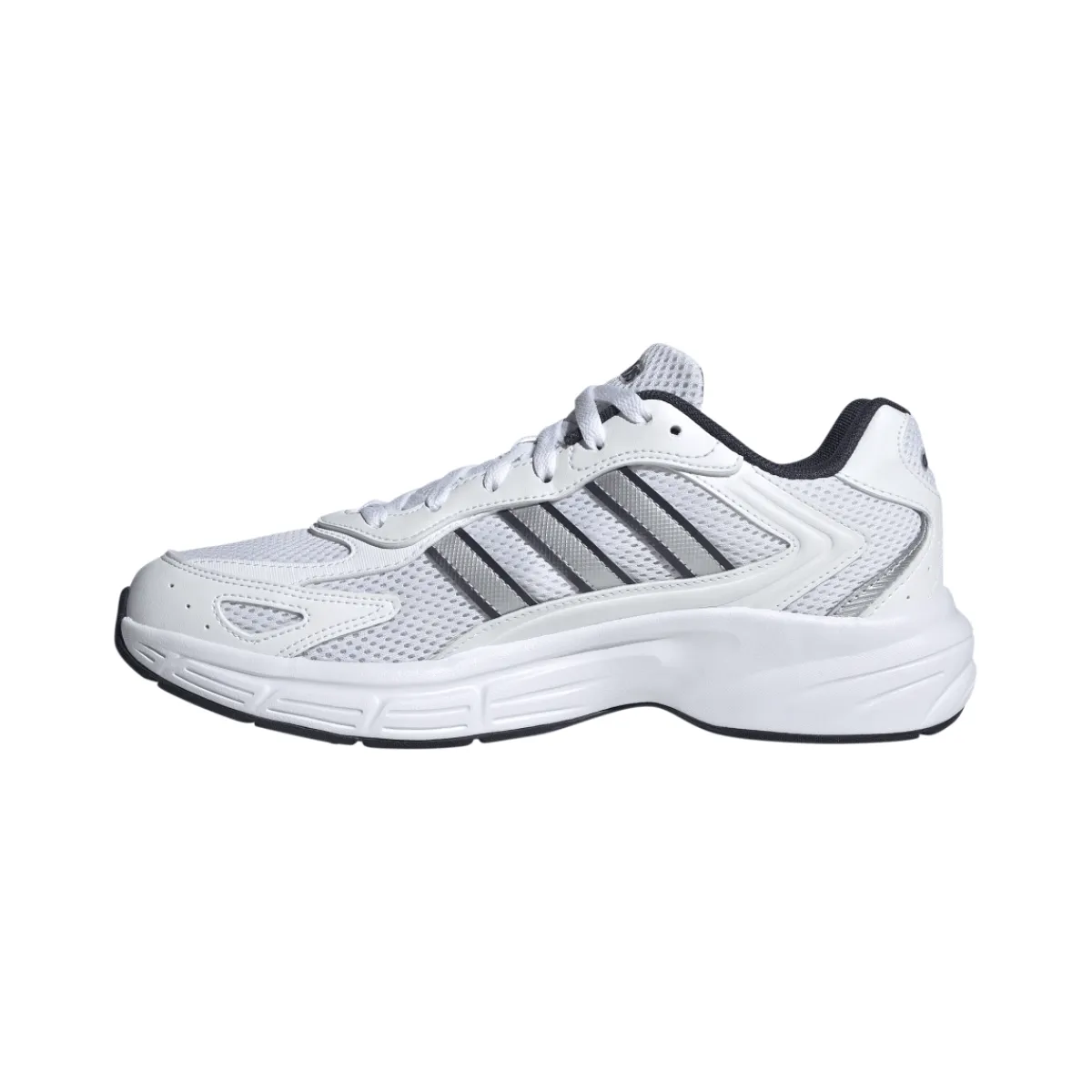 Sale Sneakers Rétro sportive da Uomo bianche con inserti grigio Eclyptix 2000 Uomo Sneakers Retro Running|Sneakers Rétro