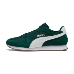 Discount Sneakers Rétro verdi effetto scamosciato da Uomo con logo Uomo Sneakers Retro Running|Sneakers Rétro