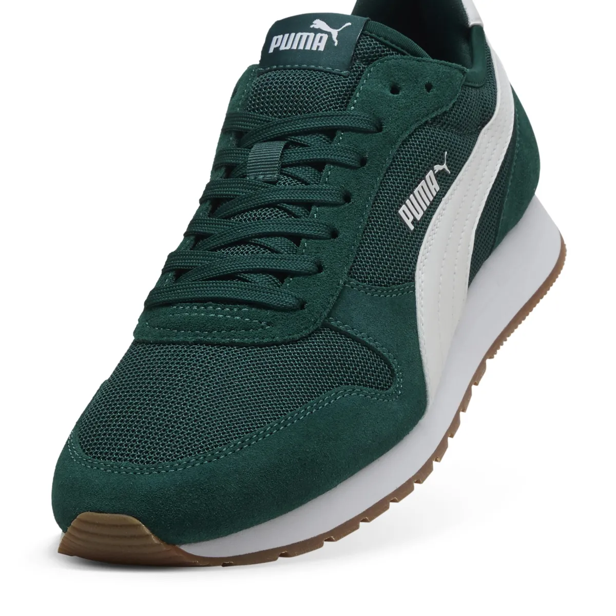 Discount Sneakers Rétro verdi effetto scamosciato da Uomo con logo Uomo Sneakers Retro Running|Sneakers Rétro