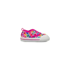 Sale Sneakers Slip-On Primi passi rosa da Bambina con stampa multicolore Bambino Primi Passi Bambina