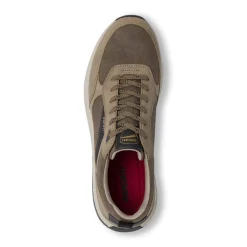 Outlet Sneakers taupe da Uomo con inserti in contrasto Uomo Sneakers Uomo