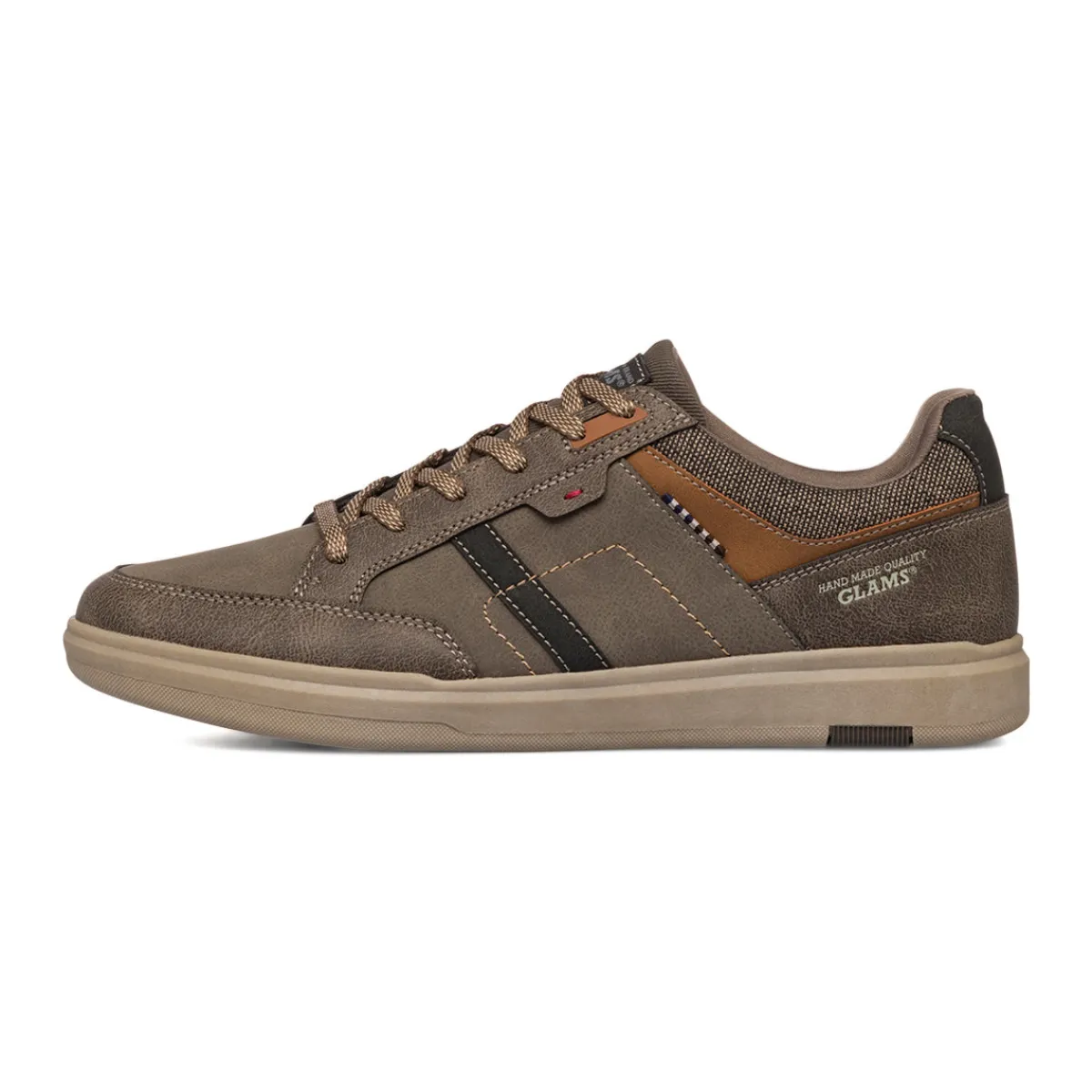 Sale Sneakers taupe da uomo con logo Uomo Sneakers Uomo