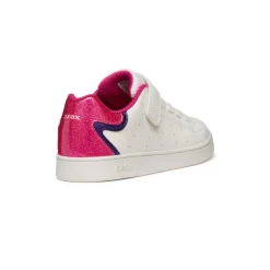 Sneakers traspiranti bianche da Bambina con dettaglio glitterato Bambino Sneakers Bambina|Scarpe Con Strappo Bambina