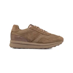 Online Sneakers traspiranti da donna in pelle taupe Donna Sneakers Donna|Scarpe Sportive