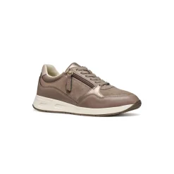 New Sneakers trspiranti taupe da Donna con zip Donna Sneakers Donna