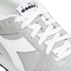 Online Sneakers uomo grigie e bianche in tessuto mesh con logo Uomo Sneakers Retro Running|Scarpe Sportive