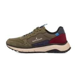 Clearance Sneakers uomo verdi con dettagli urban Uomo Sneakers Uomo