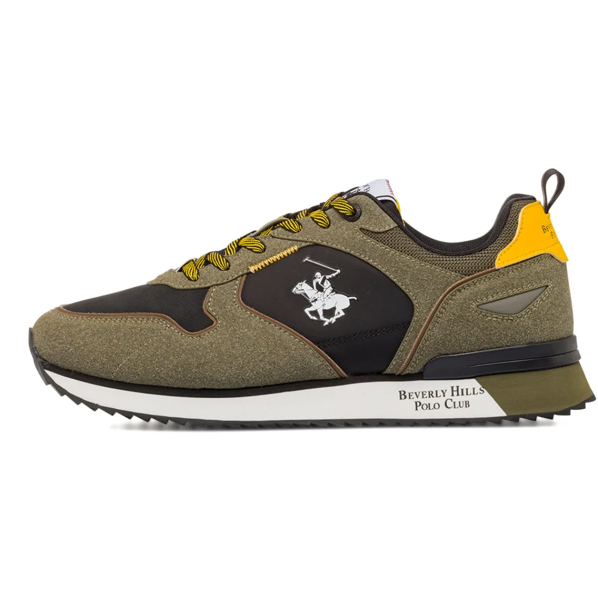 New Sneakers verde militare e nere Uomo Uomo Sneakers Uomo