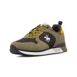 New Sneakers verde militare e nere Uomo Uomo Sneakers Uomo