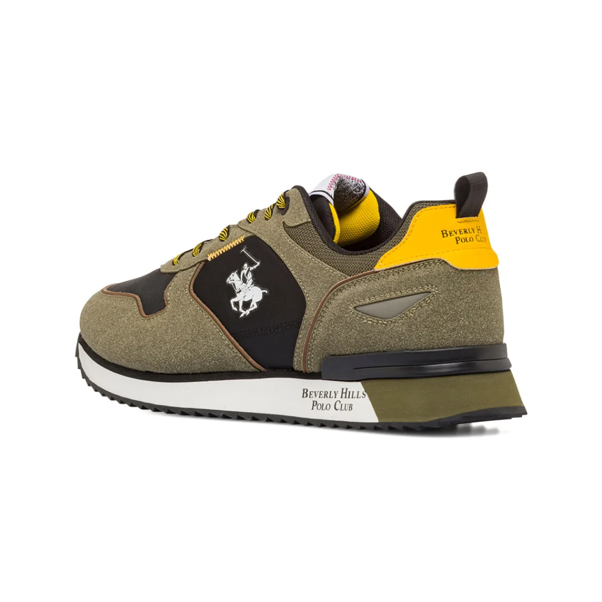 New Sneakers verde militare e nere Uomo Uomo Sneakers Uomo