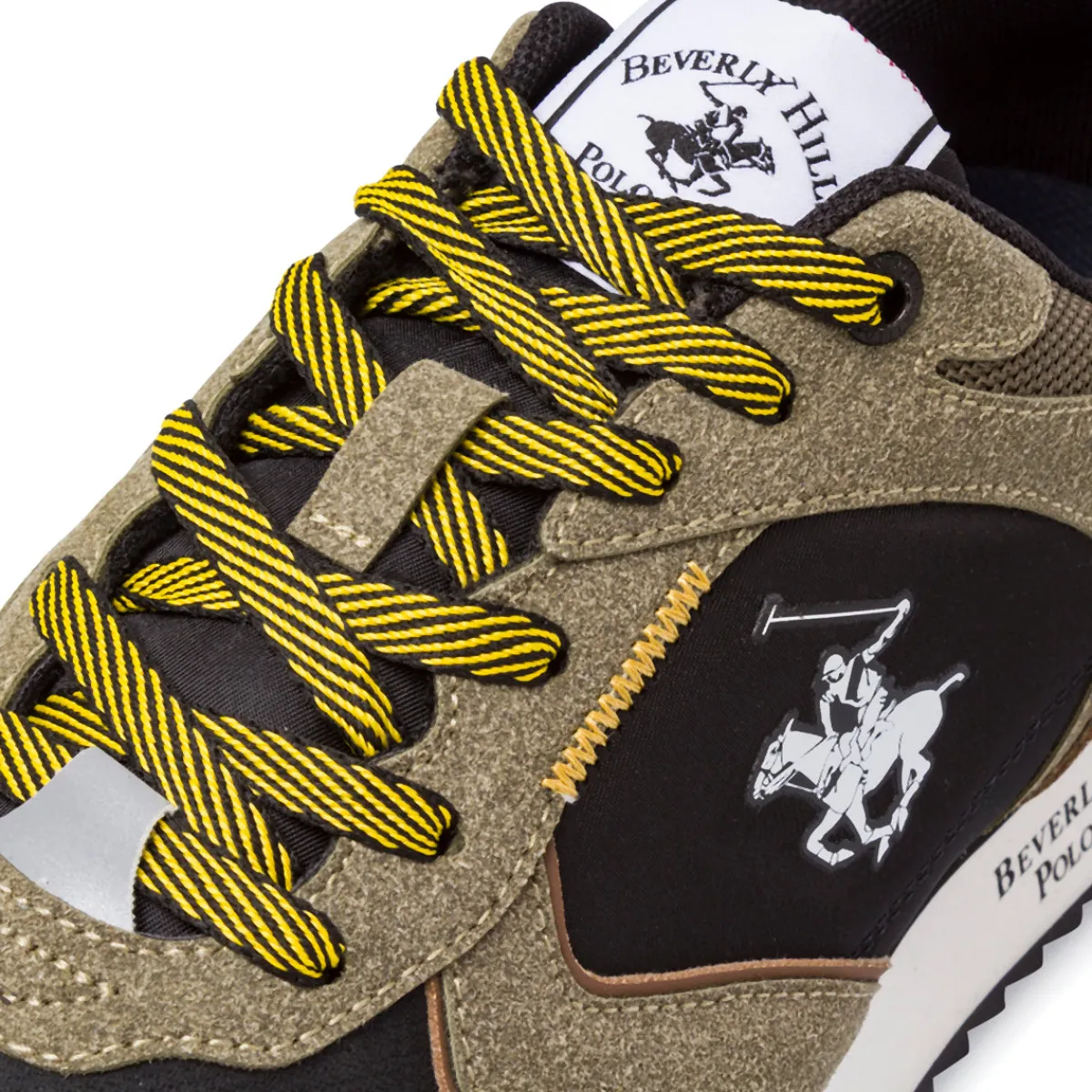 New Sneakers verde militare e nere Uomo Uomo Sneakers Uomo