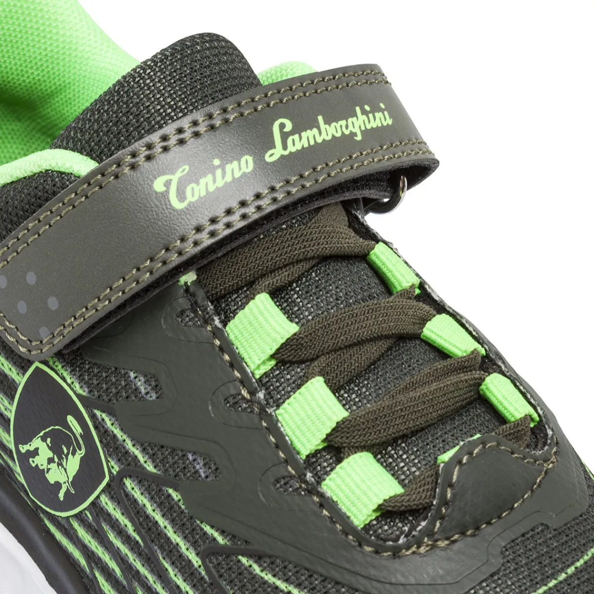 Sneakers verde militareda Bambino con strappo Bambino Scarpe Sportive Da Bambino|Sneakers Sportive Bambino