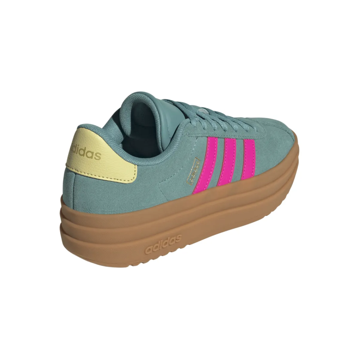 Hot Sneakers verdi da Ragazza VL Court Bold con dettagli rosa Donna/Bambino Sneakers|Scarpe Sportive Da Bambino