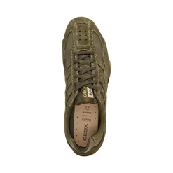 Hot Sneakers verdi da Uomo in suede con suola traspirante Uomo Sneakers Uomo