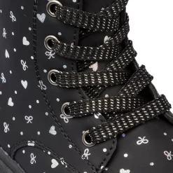 Online Stivaletti da ragazza neri con dettagli glitter Bambino Stivaletti Bambina