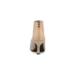 Best Stivaletti beige da donna con tacco 7 cm Donna Stivaletti Donna