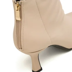 Best Stivaletti beige da donna con tacco 7 cm Donna Stivaletti Donna