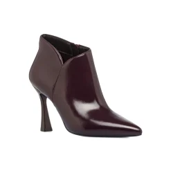 Outlet Stivaletti Bordeaux da Donna con tacco a spillo 9 cm Donna Stivaletti Donna